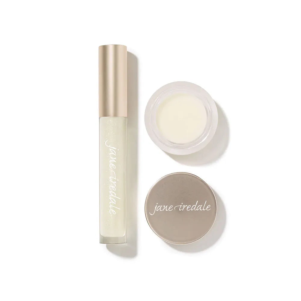 Jane Iredale Sugar & Ice Lip Scrub en Hydrating Gloss Duo